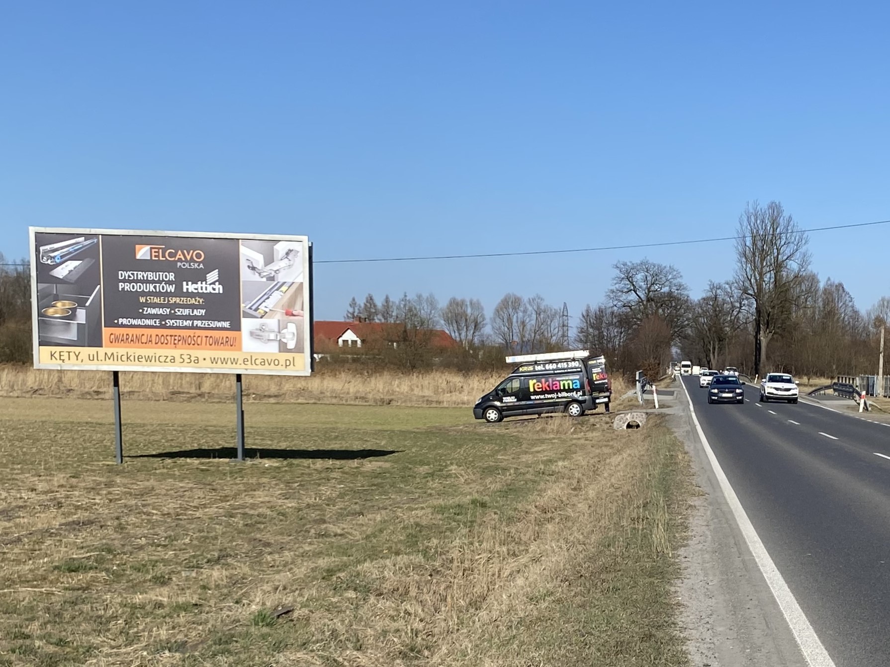 Billboard Izdebnik - wymiar: 600x300 dwustronny