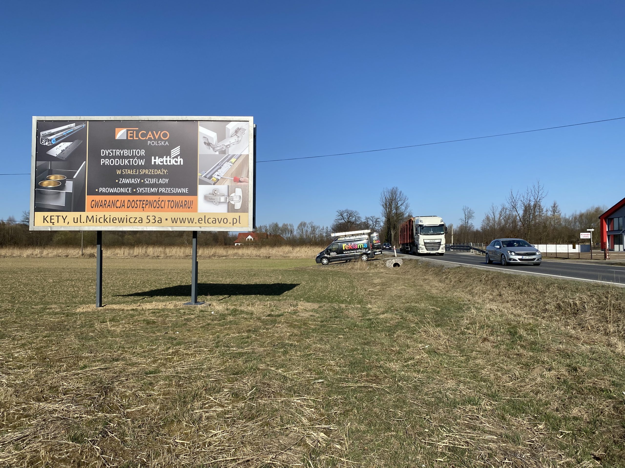 Billboard Izdebnik - wymiar: 600x300 dwustronny