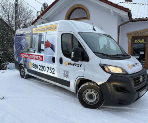 Oklejony samochód - TS Energy,oklejanie samochodu, folia wylewana, oklejanie reklamowe Andrychów