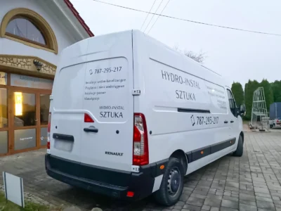 oklejanie samochodu, folia wylewana, oklejanie reklamowe Andrychów
