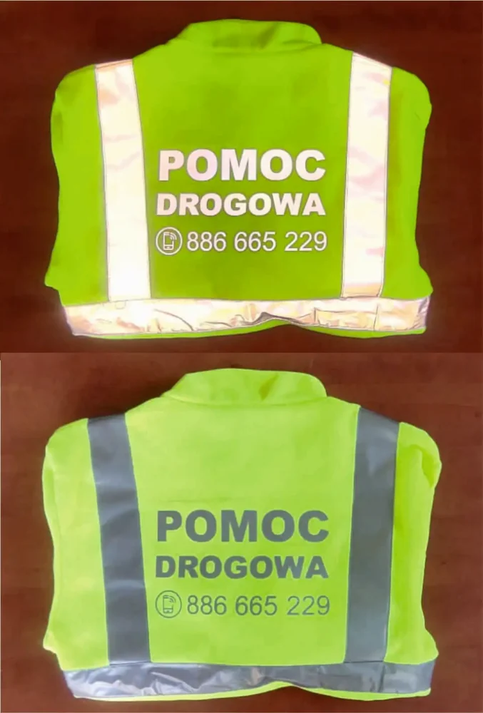 kamizelka odblaskowa na zamówienie Andrychów, kamizelka, gadżety reklamowe Andrychów, odzież firmowa