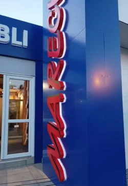 logo Andrychów, reklama Andrychów, agencja reklamy Andrychów, szyld Andrychów, Szyld podświetlany, litery przestrzenne Andrychów, szyld podświetlany