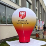 balon reklamowy, reklama outdoor Andrychów, reklama okolicznościowa Andrychów