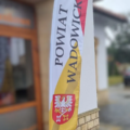 reklama outdoor, flaga reklamowa Andrychów