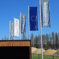 reklama outdoor, flaga reklamowa Andrychów